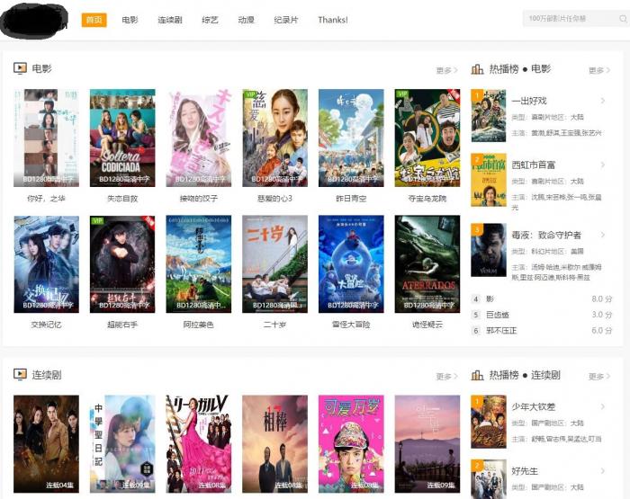 分享个苹果cmsv10自适应清新白橙模板源码-一生相随博客