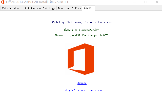 2020 Office部署工具----Office 2013-2019 C2R Install 7.0.8 正式版+单文件版-一生相随博客