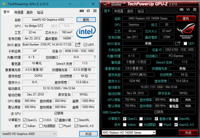 GPU-Z v2.37.0中文汉化版-一生相随博客