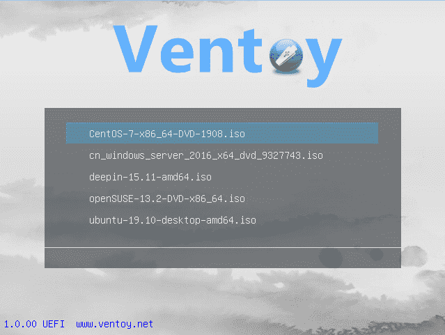 国产开源U盘启动制作工具Ventoy v1.0.44-一生相随博客