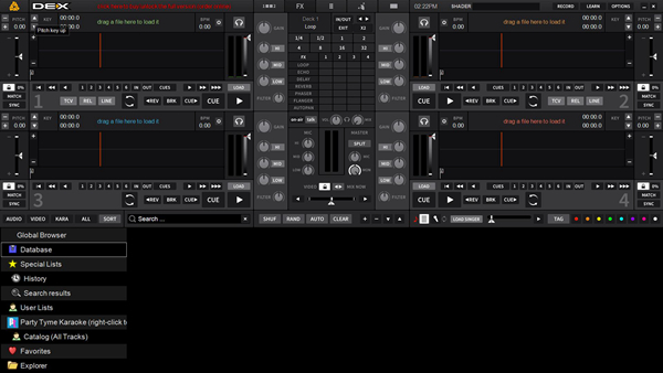 PCDJ DEX(DJ混音软件)v3.11.0.2 中文版下载-一生相随博客