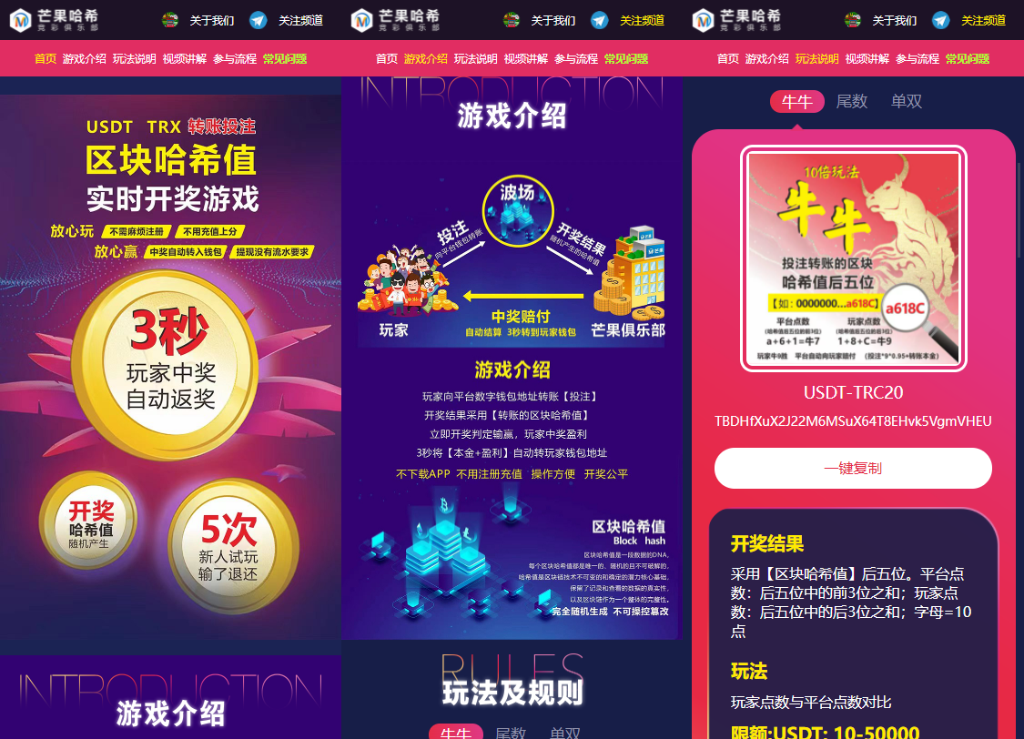 哈希值竞猜源码纯合约的返奖辛运哈希源码-一生相随博客