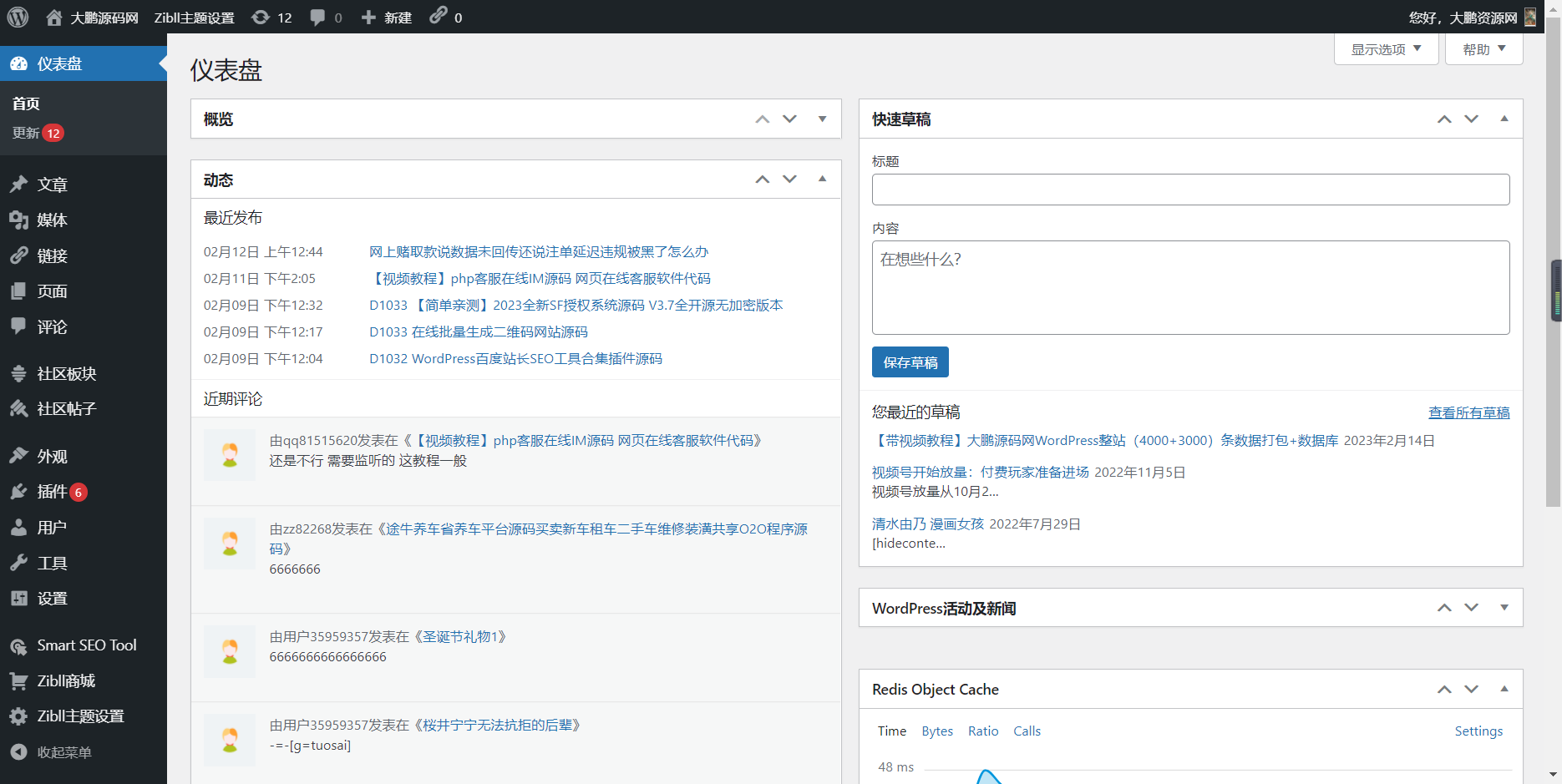 <strong>【带视频教程】一生相随博客WordPress整站（4000+3000）条文章数据打包+数据库</strong>插图2