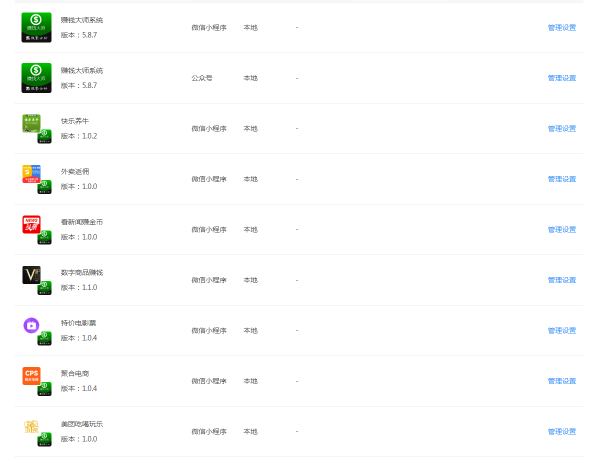 D1190赚钱大师系统v5.9.17 公众号+小程序前端+10插件-一生相随博客